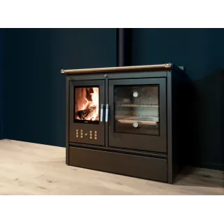 NYHET! Vedkomfyr Klover 90. 13.5kw