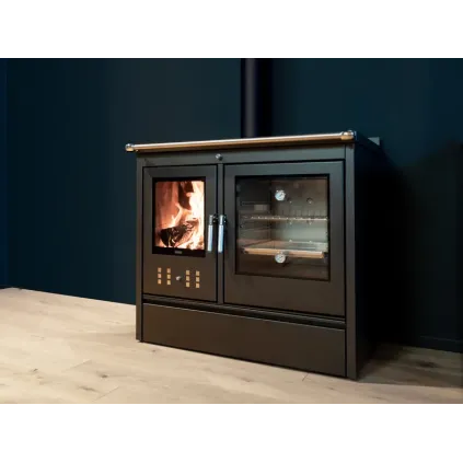 NYHET! Vedkomfyr Klover 90. 13.5kw