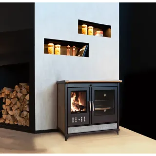 NYHET! Vedkomfyr Klover 90 Star Classic. 13.5kw