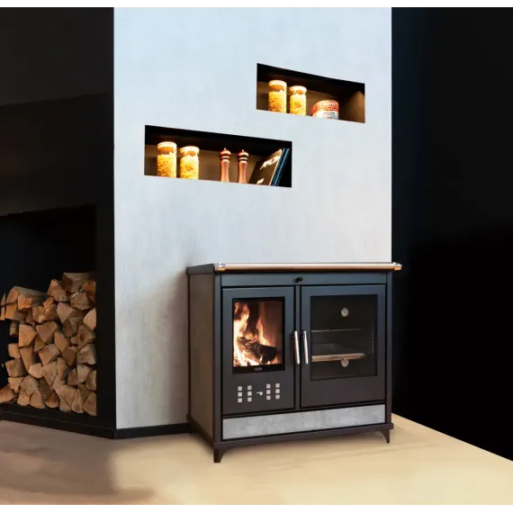 NYHET! Vedkomfyr Klover 90 Star Classic. 13.5kw