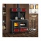 Vedkomfyr Milly 8,7kw